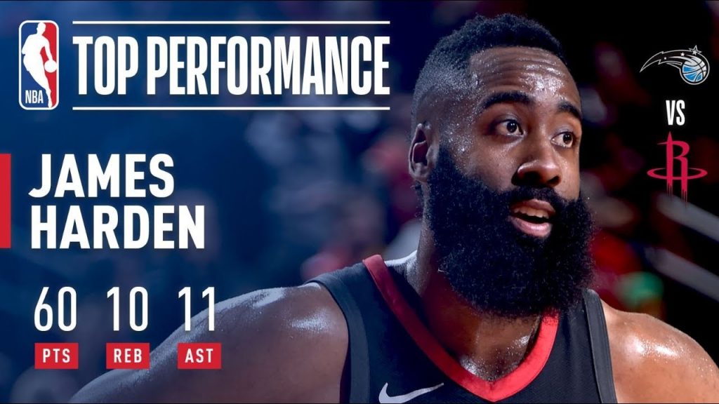 James Harden's 60Point TripleDouble (First in NBA History) January