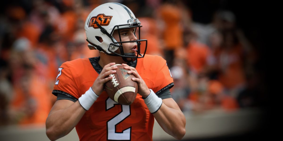 Steelers grab Oklahoma State WR James Washington and quarterback Mason Rudolph