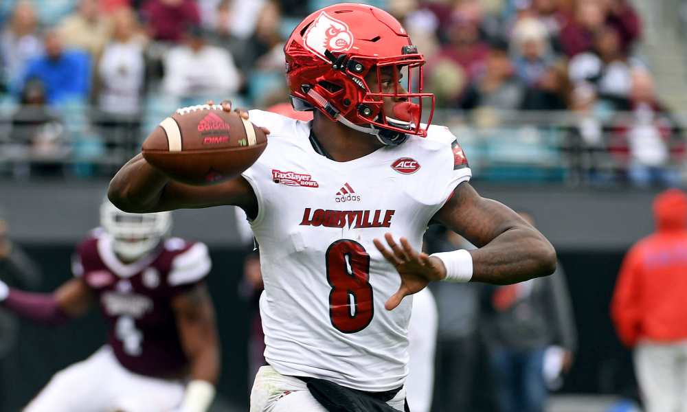 Ravens trade back for 1st round to draft QB Lamar Jackson at No. 32