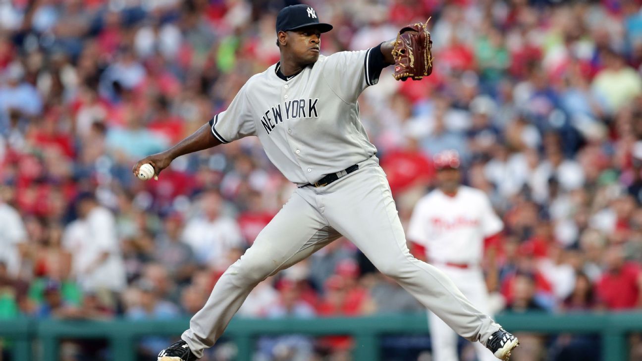 Yankees’ Luis Severino becomes first to 12 victories, delivers 100.1 mph fastball