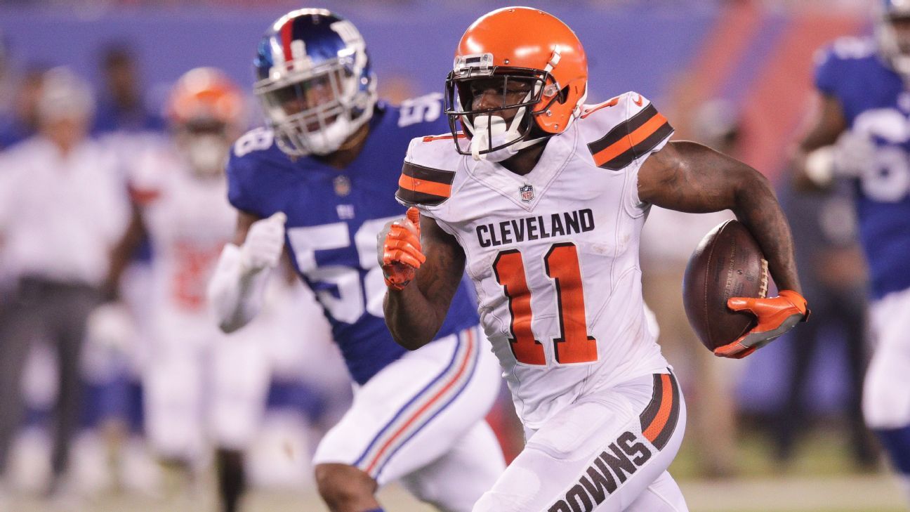 Antonio Callaway receives a lot of playing time as punishment from coach Hue Jackson