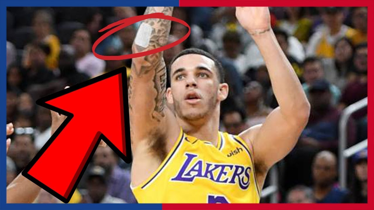 NBA,Player,Lonzo Ball, Tatto