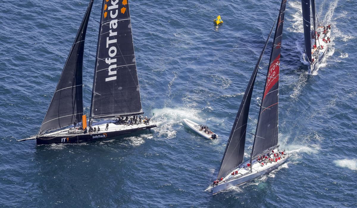 Wild Oats XI is subjected to a protest in a yacht race from Sydney to Hobart