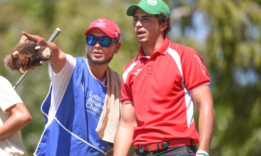 The opening of 66 for the 3-shots lead by Alvaro Ortiz