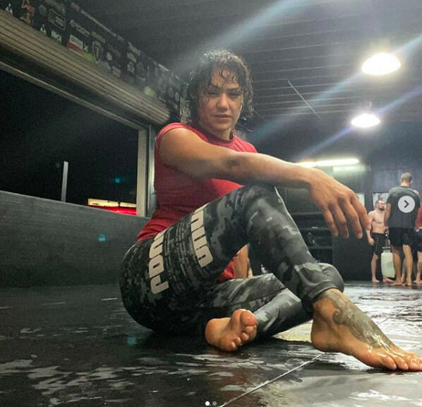 Invicta FC Fighter Pearl Gonzalez Looks Stunning In Black Lingerie And
