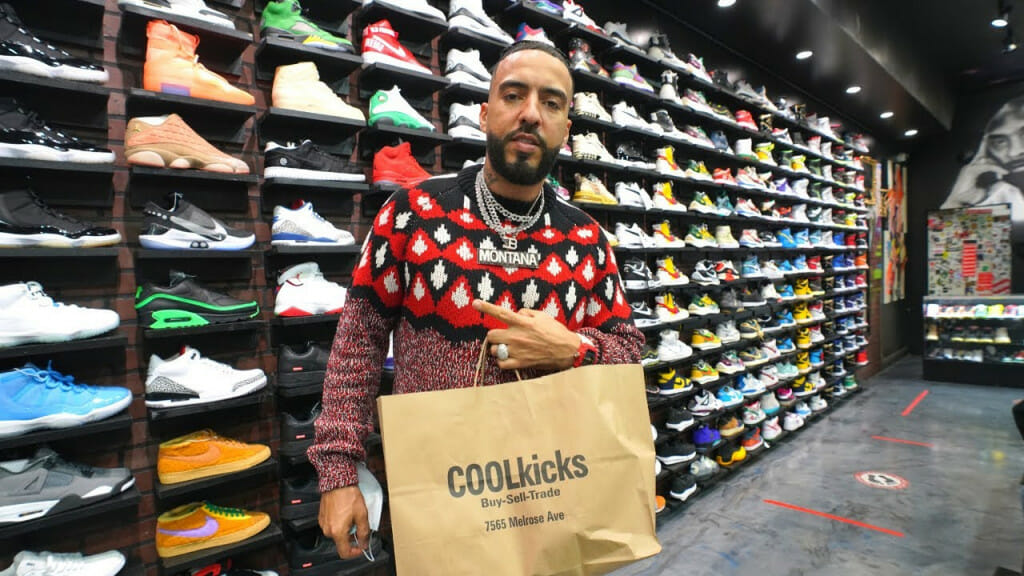 French Montana Goes Shopping For Sneakers At CoolKicks - Winnerz Circle