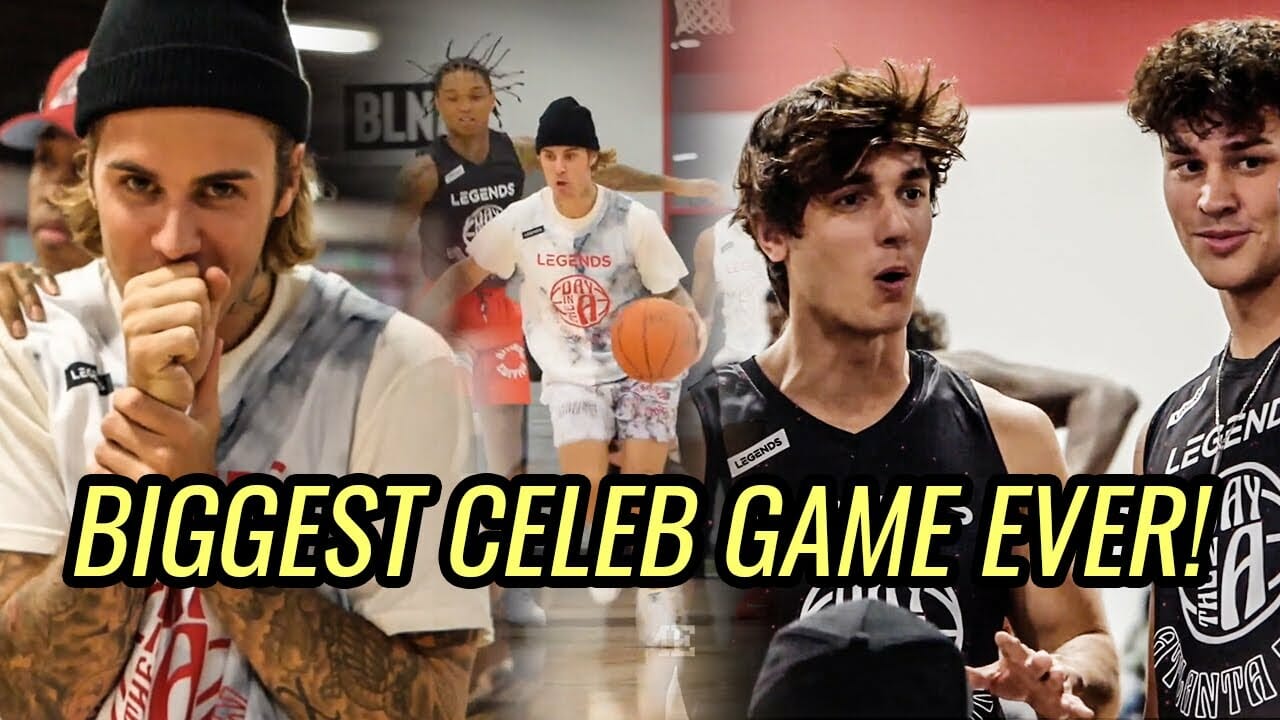 Justin Bieber Bryce Hall Logan Paul Quavo More Play In Most Insane Celebrity Game Ever Winnerz Circle