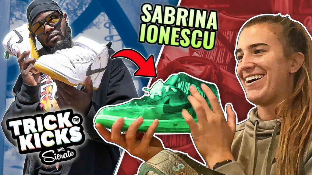 We Made Custom NIKE SB's For SABRINA IONESCU...In Only 24 ...