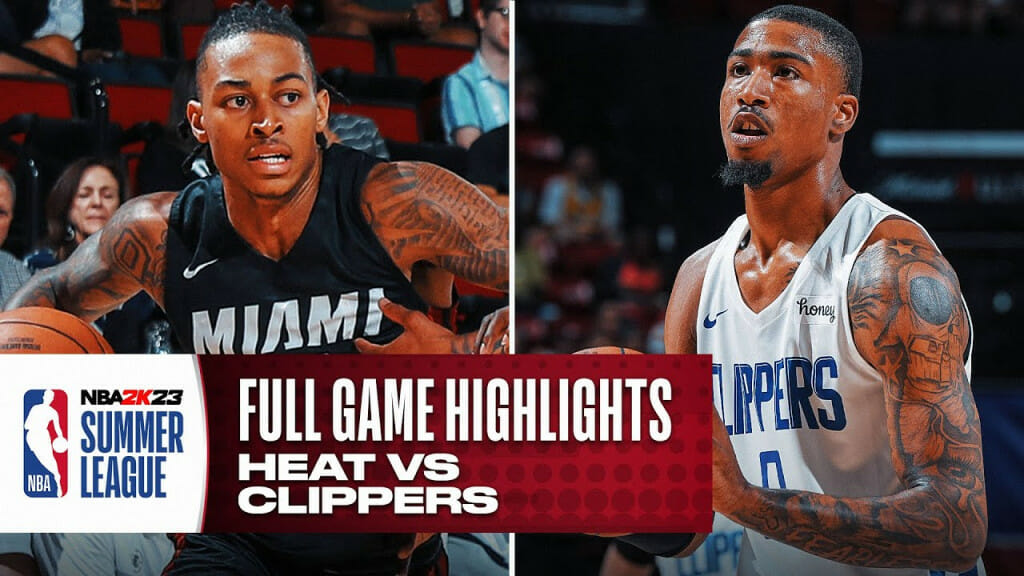 HEAT vs CLIPPERS NBA SUMMER LEAGUE FULL GAME HIGHLIGHTS Winnerz