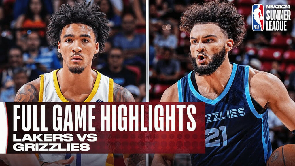 Complete Game Highlights of the NBA Summer League Matchup Lakers vs